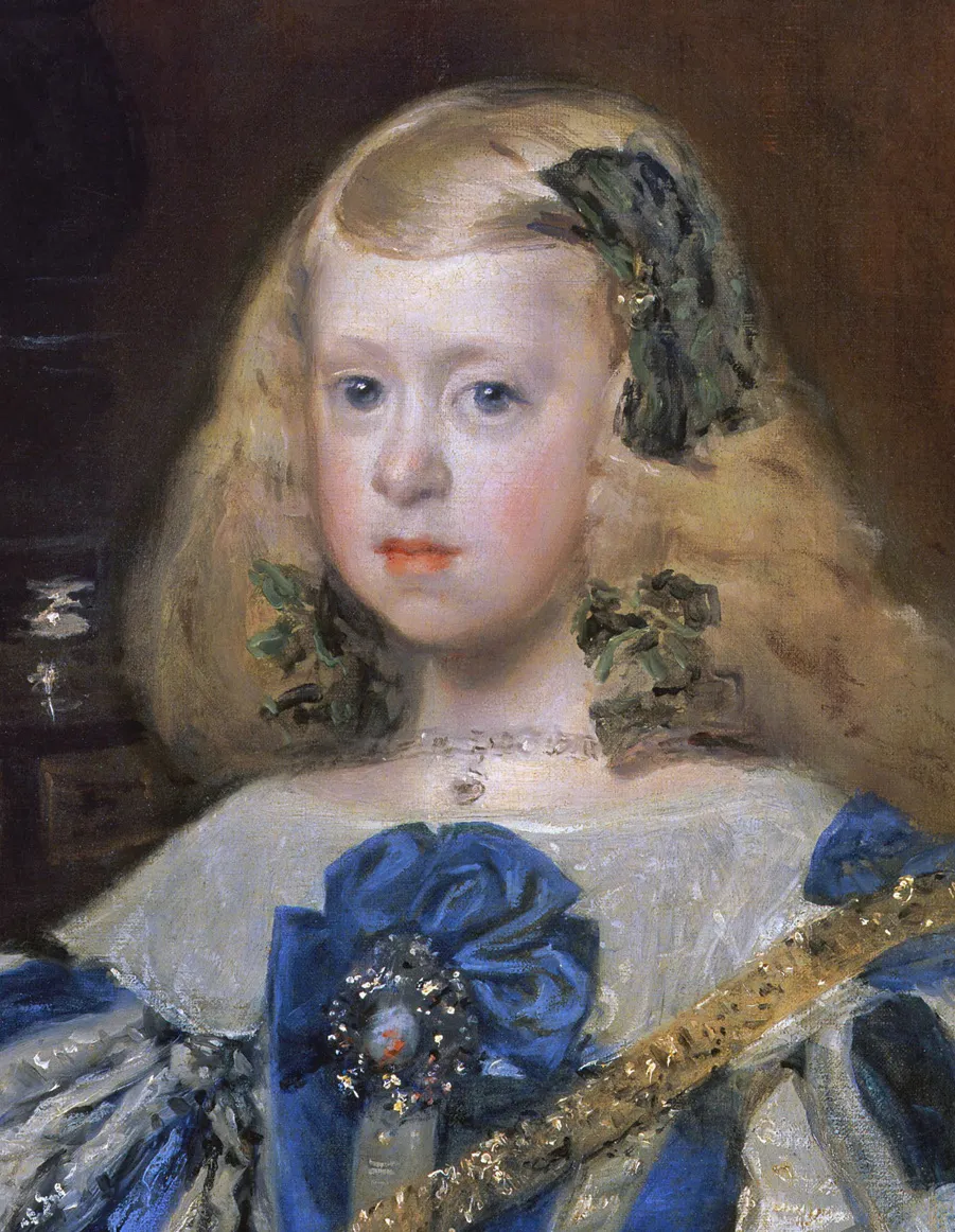 オンライン教室 課題作品：青いドレスのマルガリータ王女